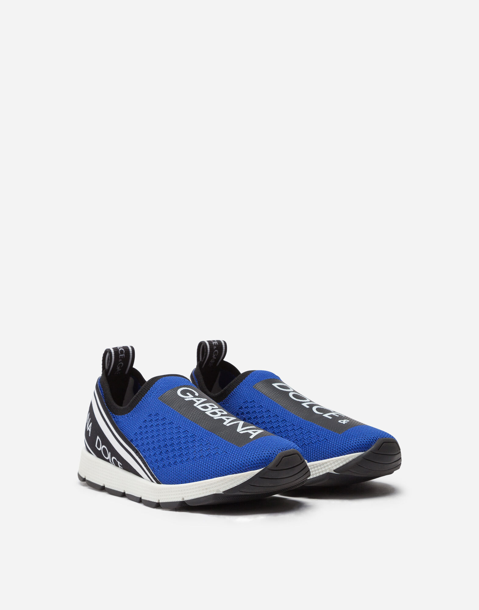 Sorrento slip on sneakers with logo tape in Blue for Girls