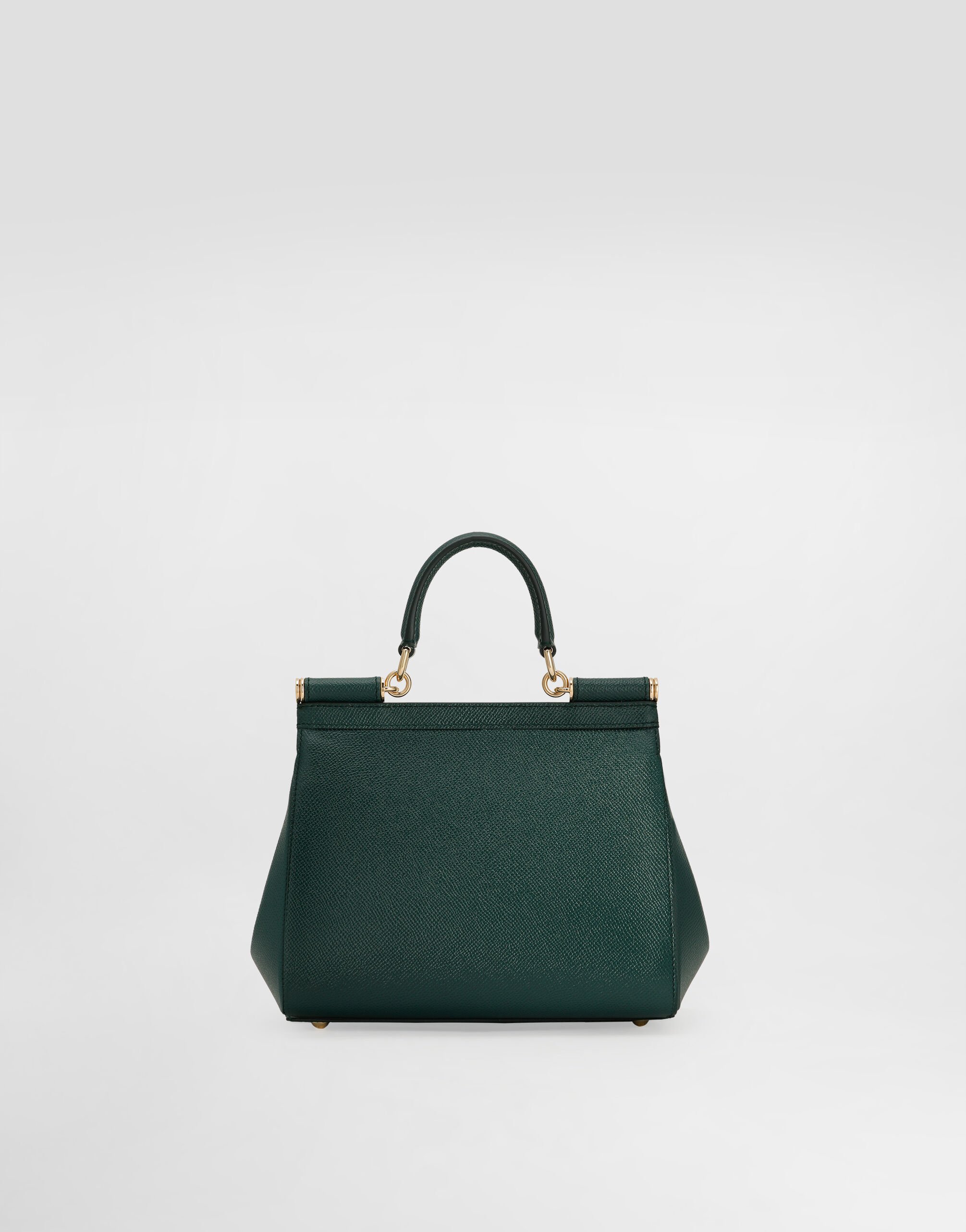 Medium Sicily handbag in Green for Women | Dolce&Gabbana®