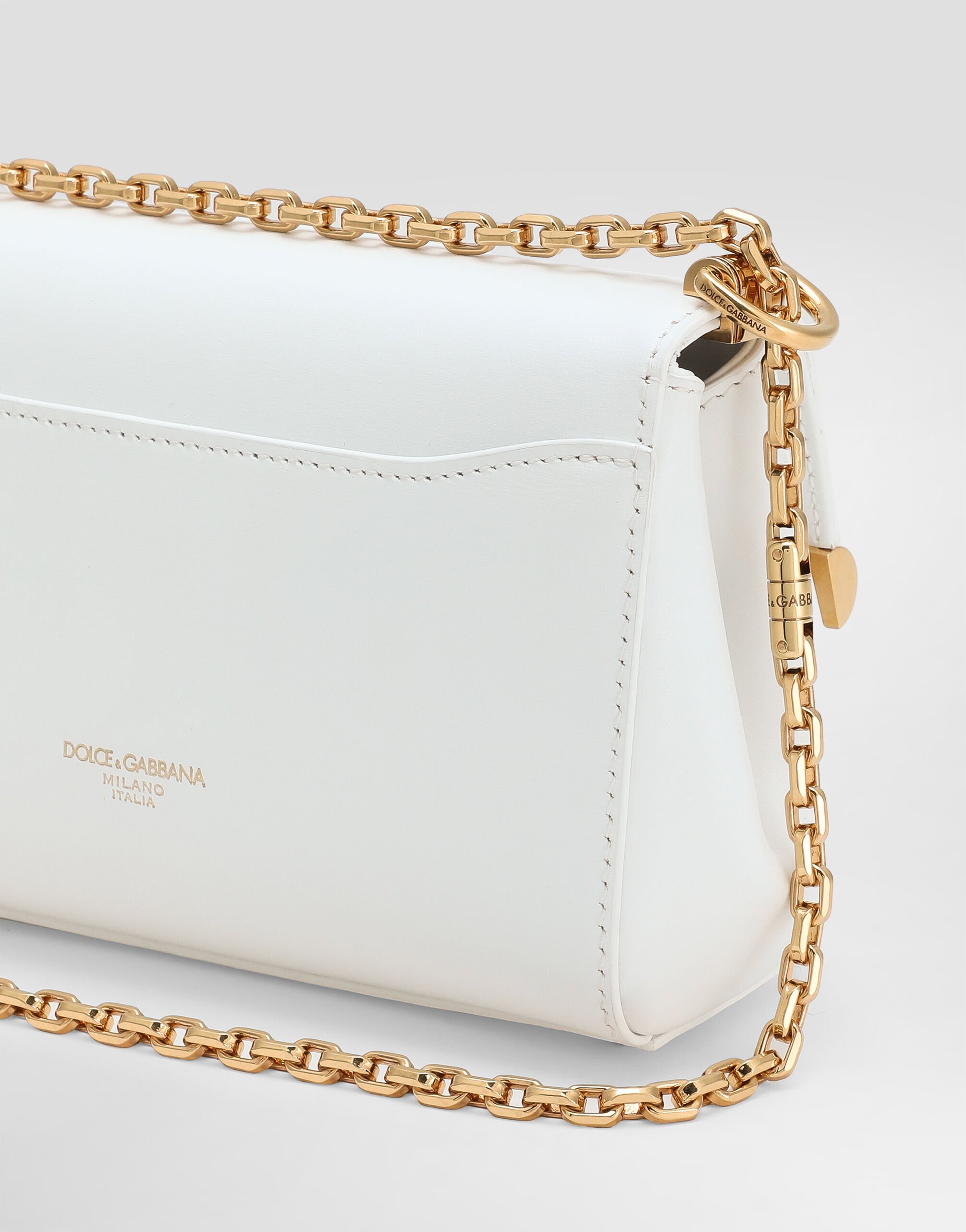 Marlene shoulder bag in White for Women | Dolce&Gabbana®