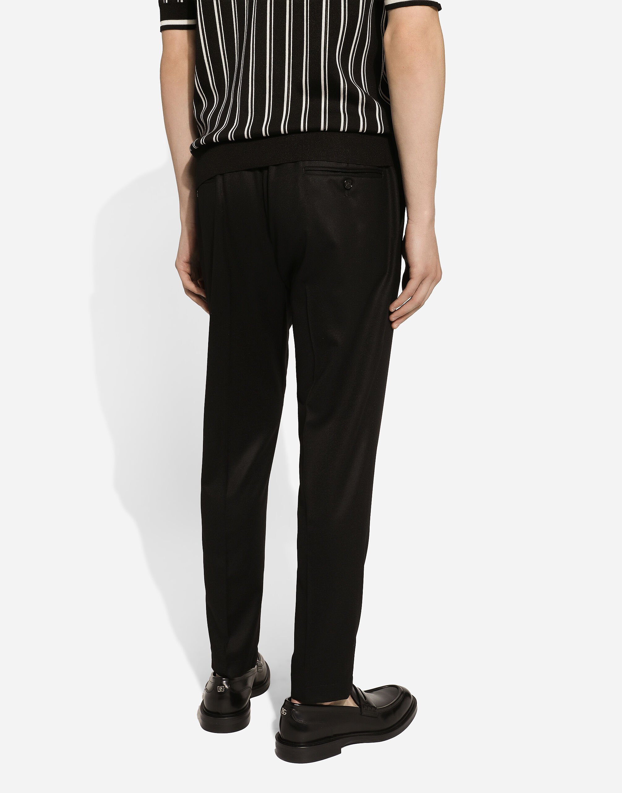パンツ DOLCE&GABBANA fade black Cargo Painter Tailored flannel pants in Black for Men | Dolce&Gabbana®