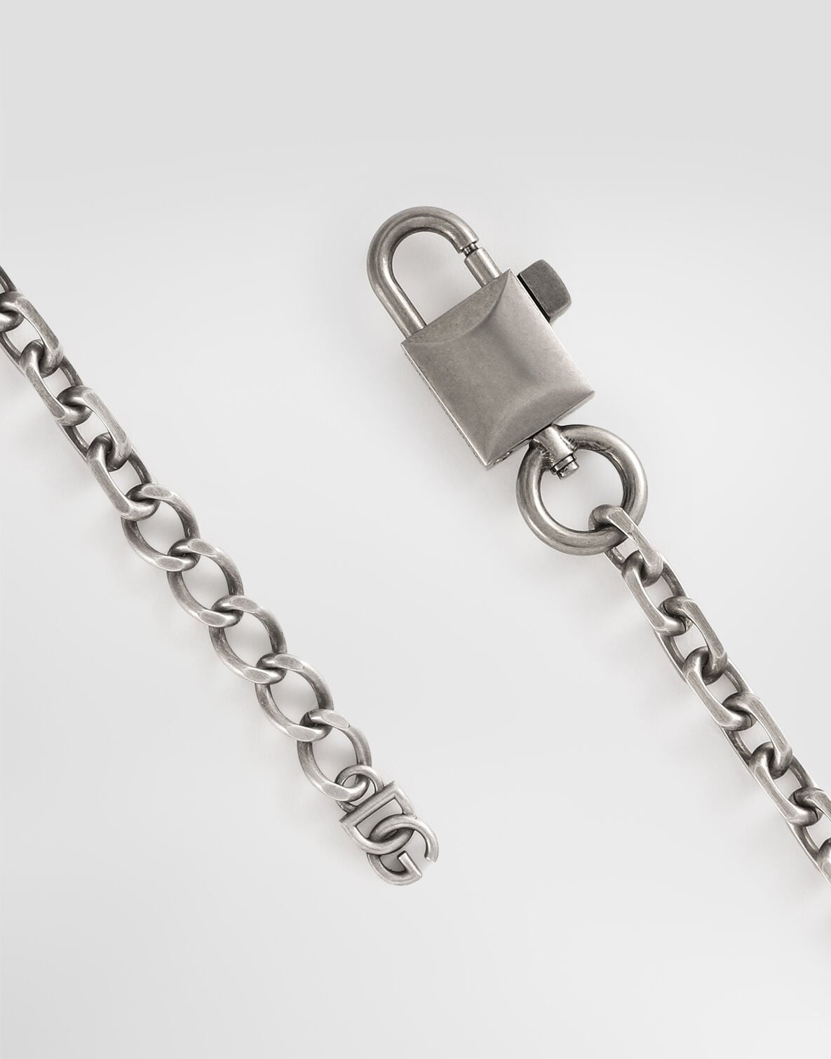 Chain necklace in Silver for Men | Dolce&Gabbana® US