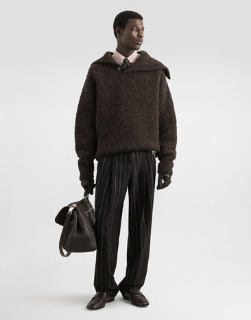 Dolce & Gabbana Virgin wool pinstripe trousers Dolce & Gabbana Virgin wool pinstripe trousers Multicolor GP16NTFBZAE