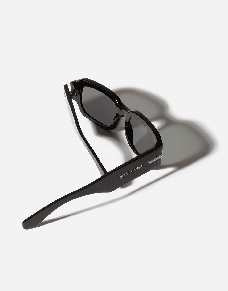 Dolce & Gabbana Sonnenbrille DG SIGNATURE Schwarz VG448DVP187