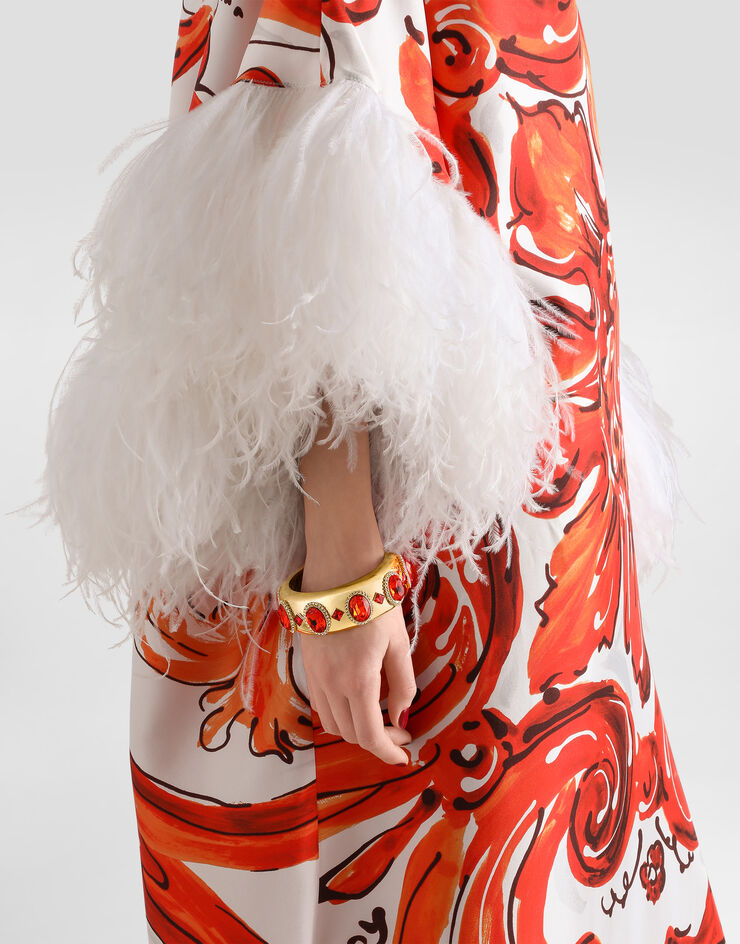 Dolce & Gabbana Bangle with rhinestones Gold WBS6M3W1111