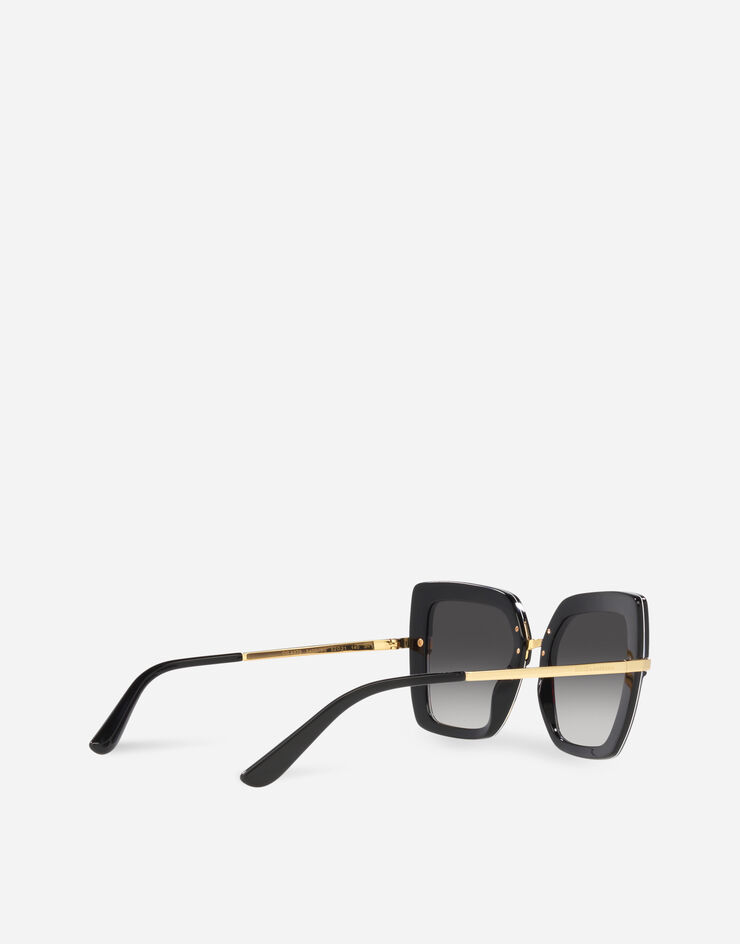 Dolce & Gabbana Half print sunglasses Stampa floreale VG437BVP08G