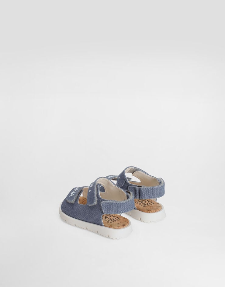 Dolce & Gabbana Canvas sandals Dolce & Gabbana Canvas sandals Azure DL0092AW520
