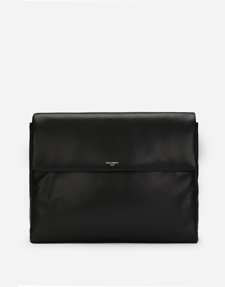 Dolce & Gabbana Sac à main en cuir nappa Noir BM3082AF984