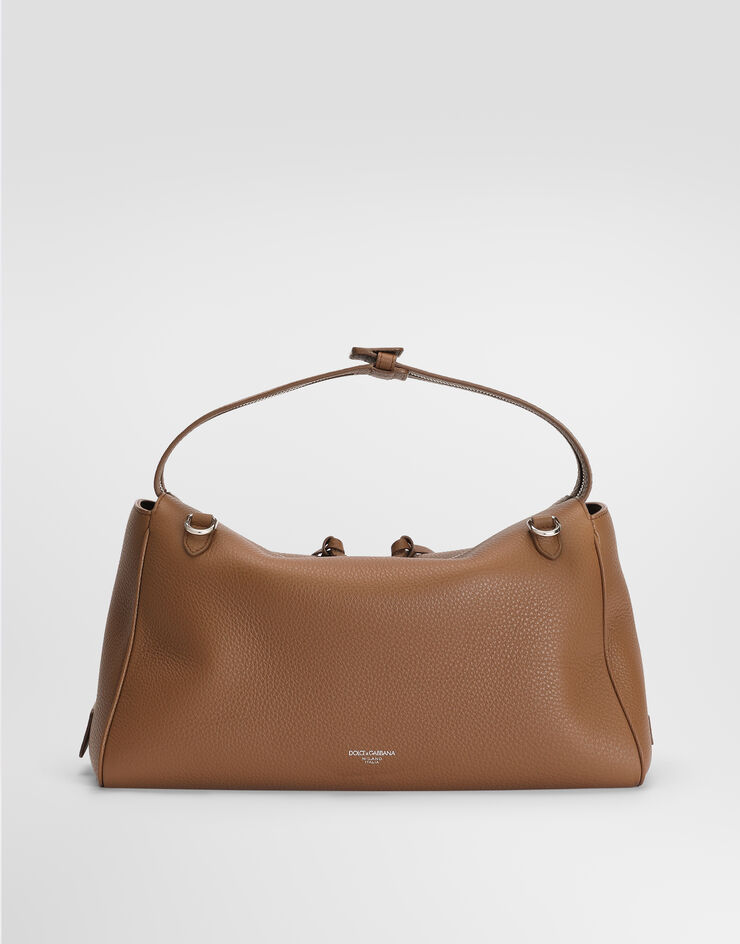 Dolce & Gabbana Bolso bandolera Vittoria en piel de becerro Dolce & Gabbana Bolso bandolera Vittoria en piel de becerro Brown BM2190A0370