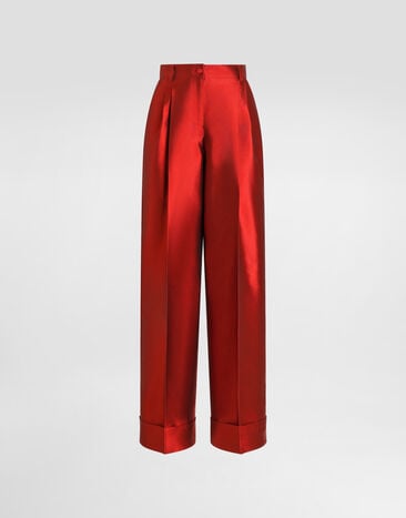 Dolce & Gabbana Mikado trousers Dolce & Gabbana Mikado trousers Red FTDLHTFU116