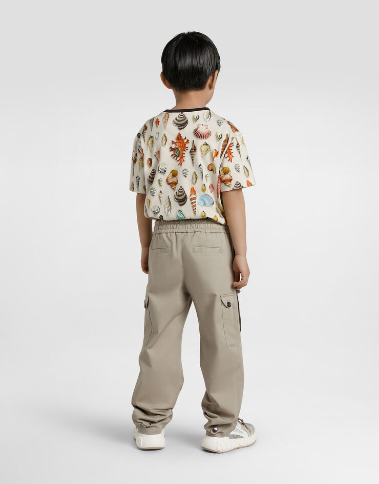 Dolce & Gabbana Gabardine trousers Beige L44P97FUFL3