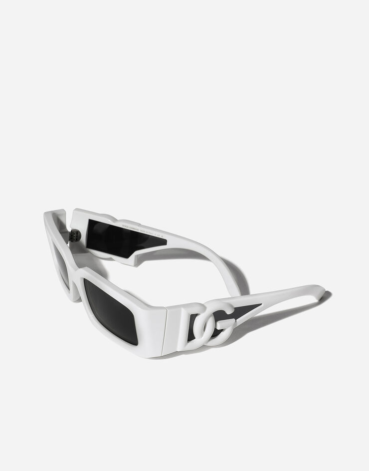 Dolce & Gabbana DG plumped sunglasses Weiss VG619BVN287