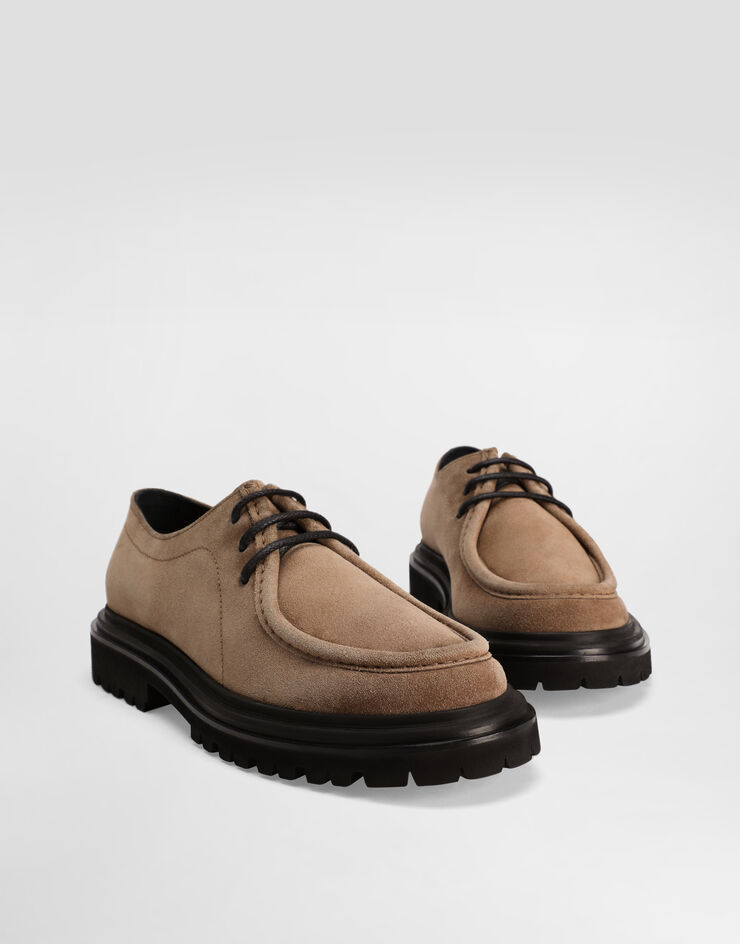 Dolce & Gabbana Split calfskin derby Brown A10886AT441