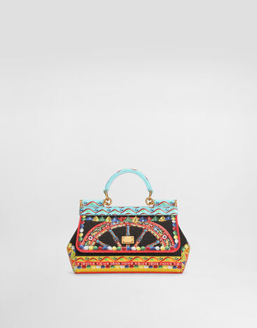 Dolce & Gabbana Mini carretto-print Sicily handbag Dolce & Gabbana Mini carretto-print Sicily handbag Multicolor BB7116B0816