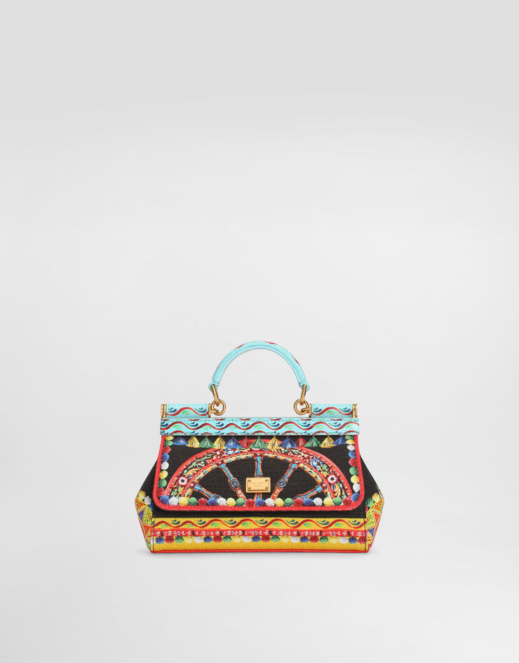 Dolce & Gabbana Mini carretto-print Sicily handbag Dolce & Gabbana Mini carretto-print Sicily handbag Multicolor BB7116B0816