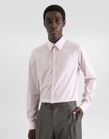 Dolce & Gabbana Camisa Martini de popelina Multicolor G5ML1TFU5K9