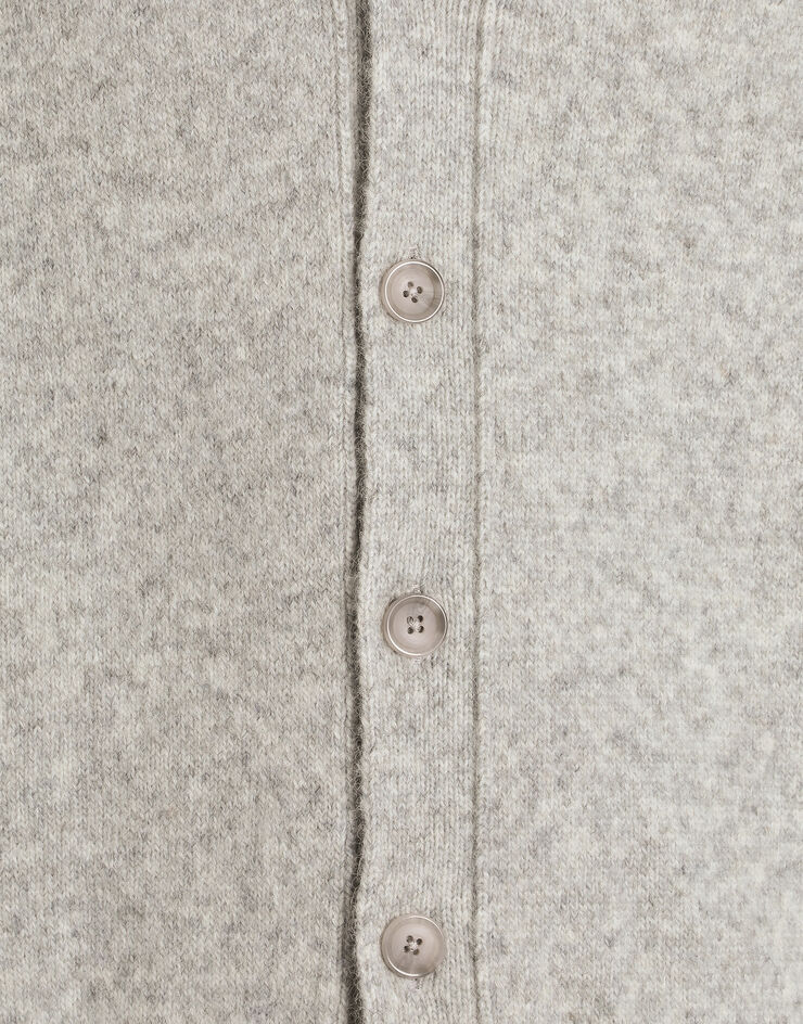 Dolce & Gabbana Cardigan with buttons Grey GXV76TJFMIM