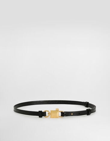 Dolce & Gabbana Calfskin belt Dolce & Gabbana Calfskin belt Black BE1673AZ000