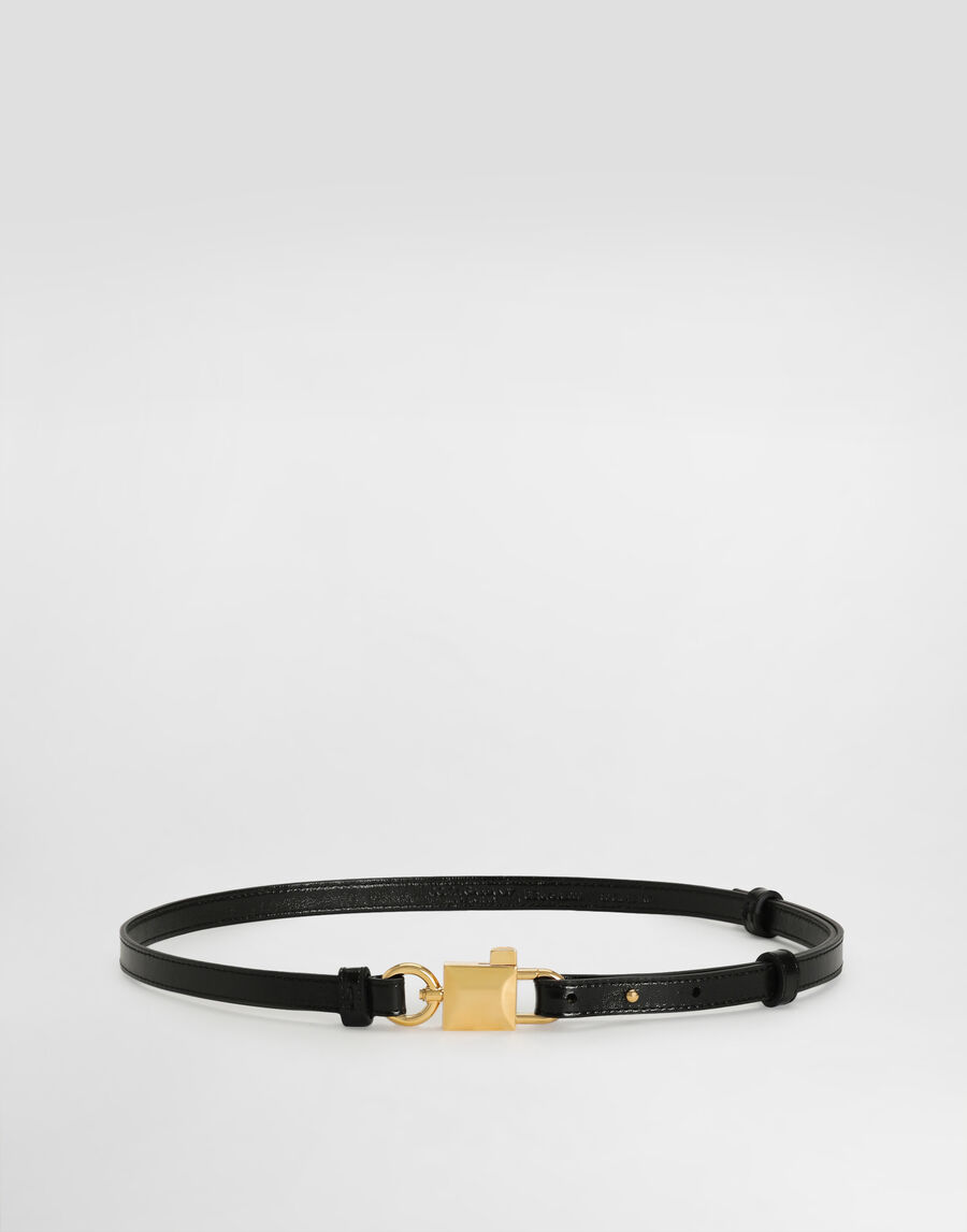 Calfskin belt