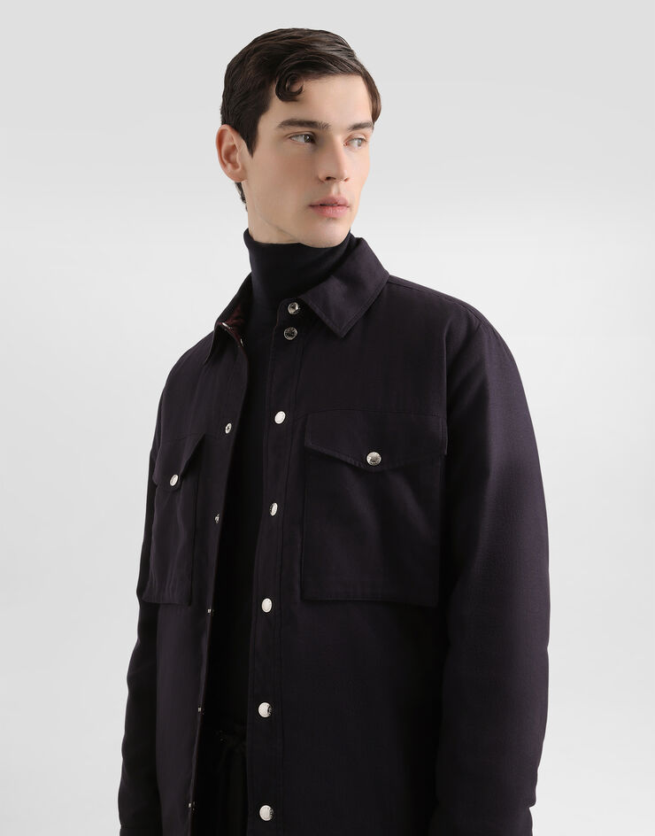 Dolce & Gabbana Reversible shirt jacket Multicolor G9BSMTFCTAB