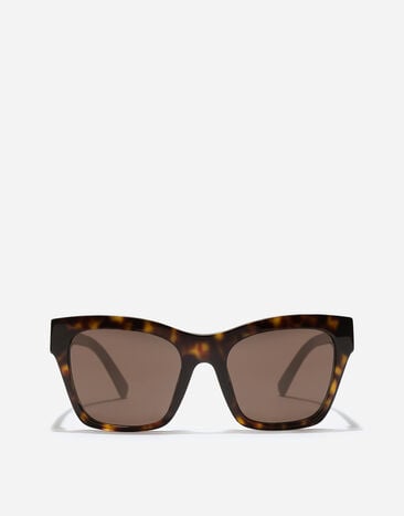 Dolce & Gabbana DG Crossed Sunglasses Havana VG4512VP273