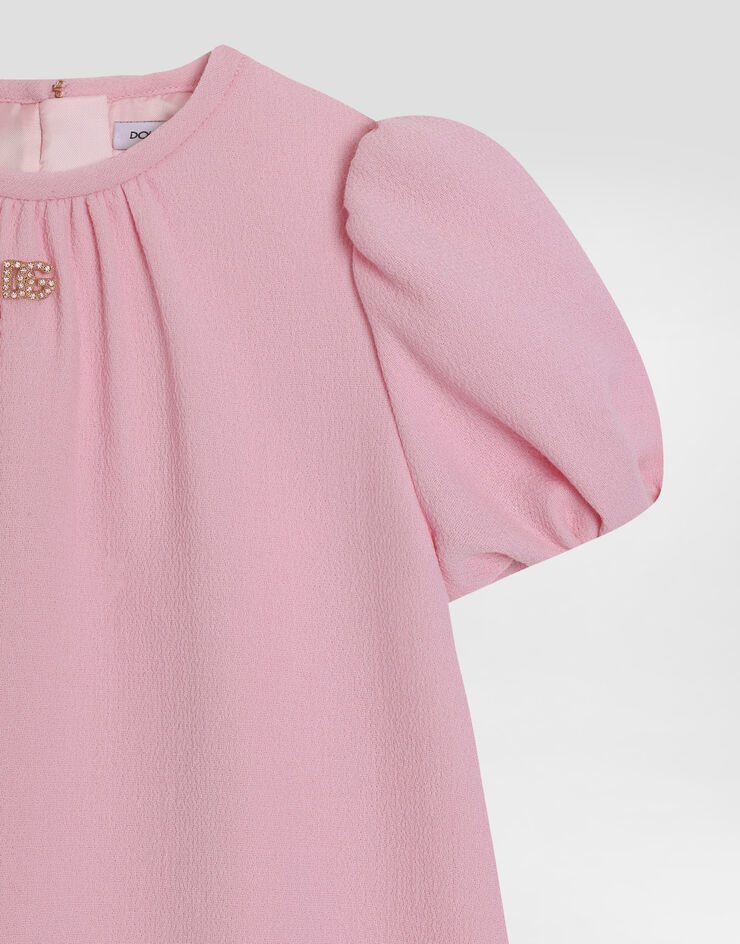 Dolce & Gabbana Wool crepe dress Pink L54DF0FU2TZ