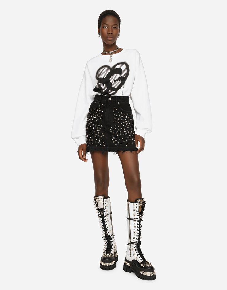 Dolce & Gabbana MINI GONNA Multicolore F4BWMZG8GL2