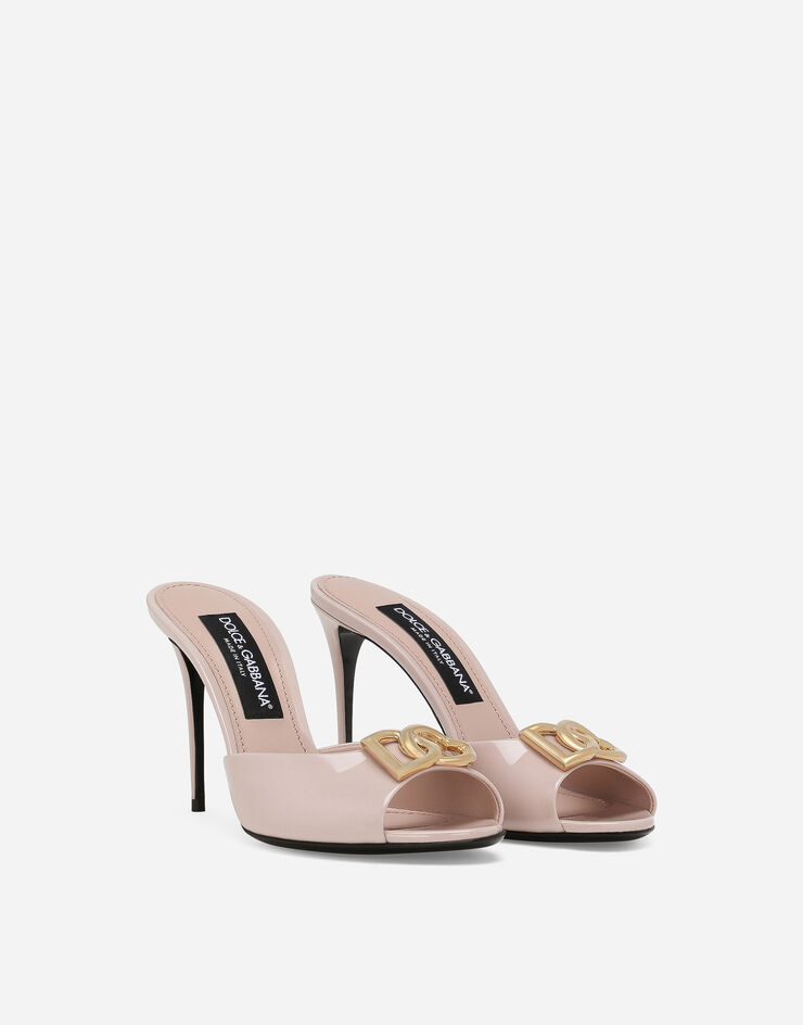 Dolce & Gabbana Mule in vernice Rosa CR1484A1471