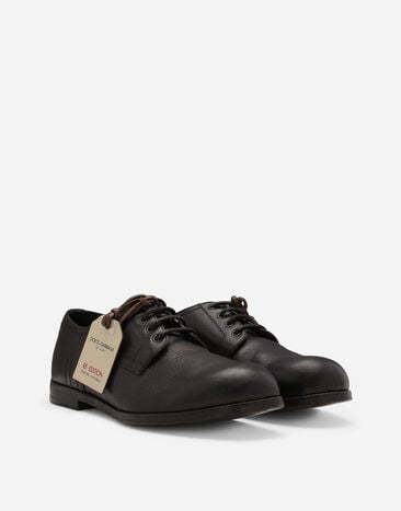 Dolce&Gabbana 鞍皮德比鞋 黑 A10796AO018