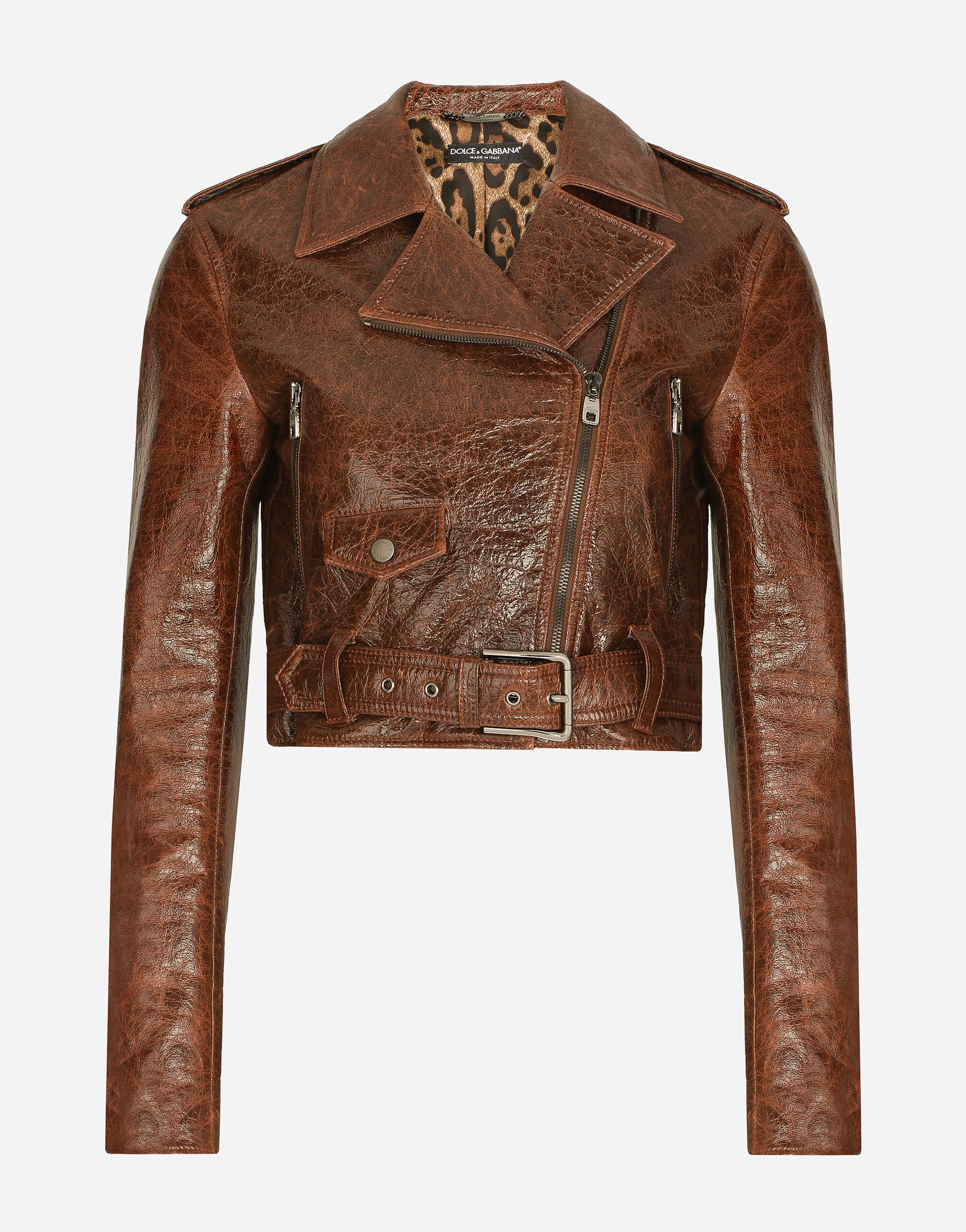 Dolce gabbana biker jacket online
