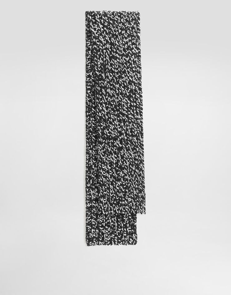 Dolce & Gabbana Cashmere knitted scarf Multicolor GX29KTJBW1B