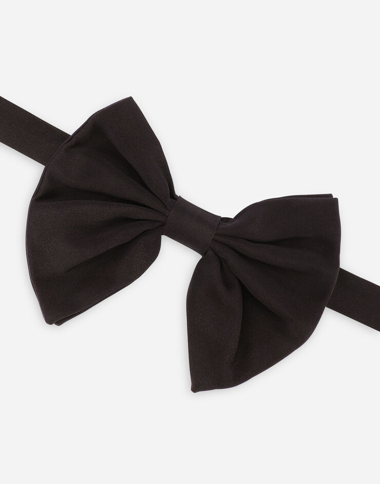 Dolce & Gabbana Silk bow tie Black GR091EG0U05