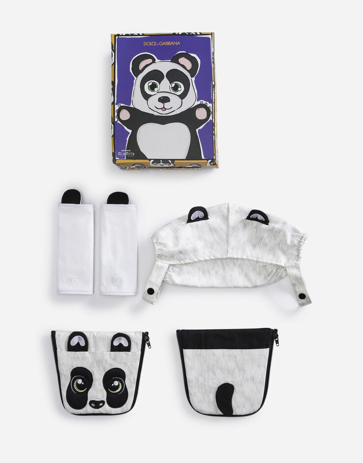Dolce&Gabbana Funda para mochila portabebés de panda Multicolor LCJA09G7QUB
