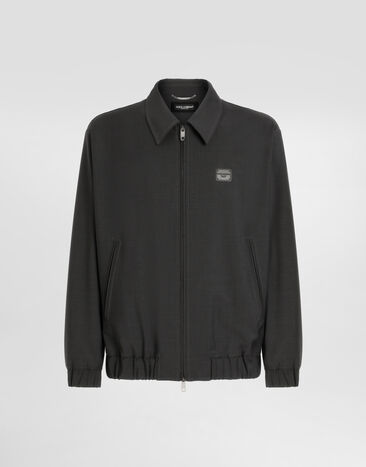 Dolce & Gabbana Woolen jacket with tag Grey G9BMUTGK306