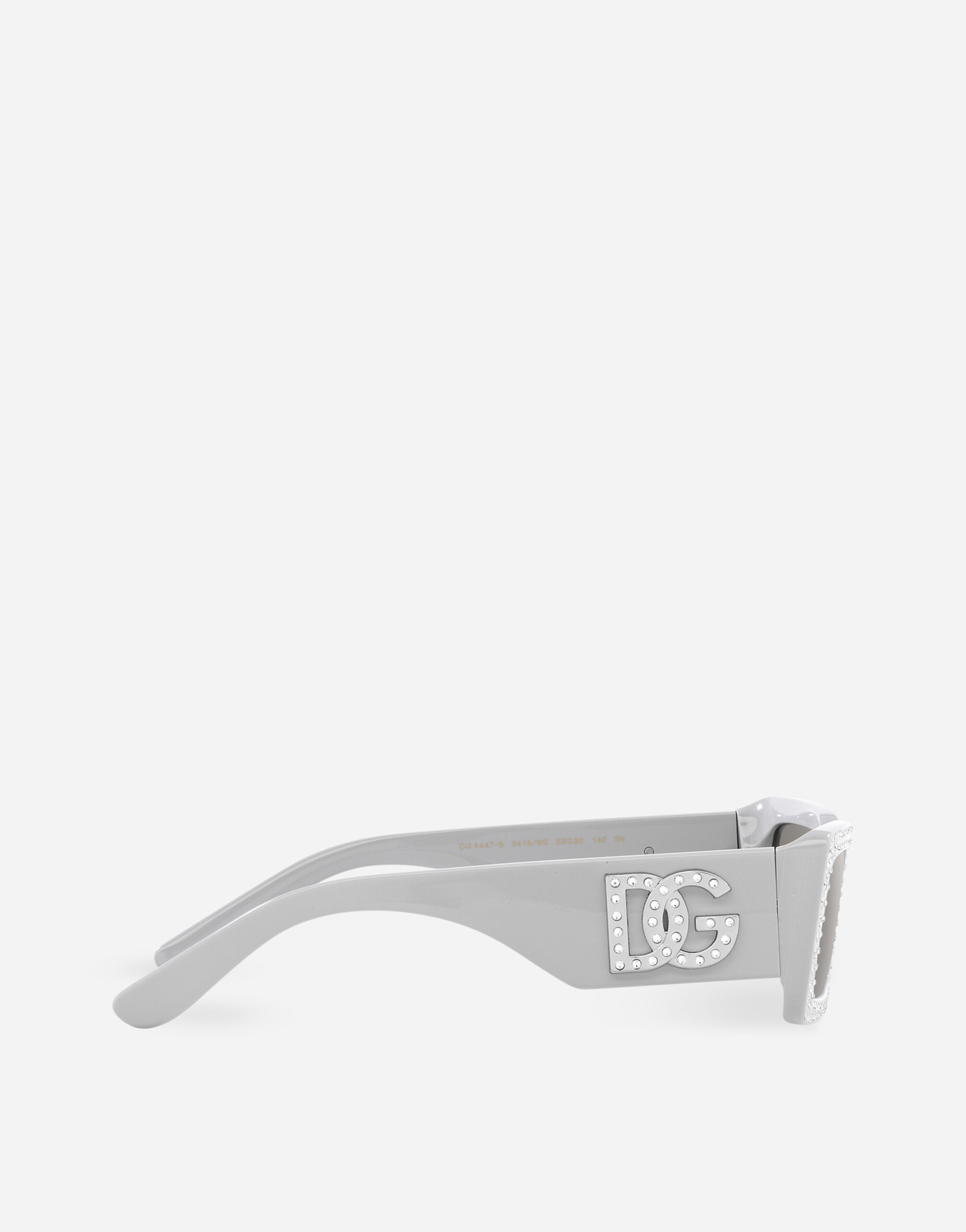 DG Crystal sunglasses in Grey for Women | Dolce&Gabbana® US