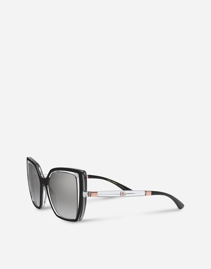 Dolce & Gabbana Line sunglasses SCHWARZ/KRISTALL VG6138VN56V