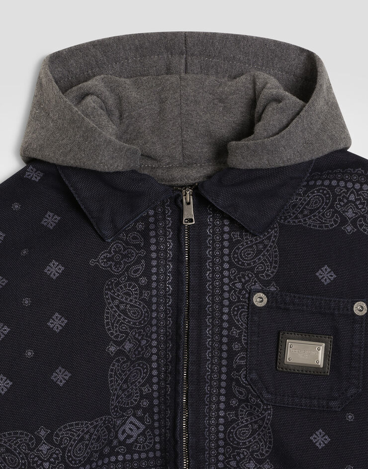 Dolce & Gabbana Canvas jacket Dolce & Gabbana Canvas jacket Multicolor L42BA0LY112