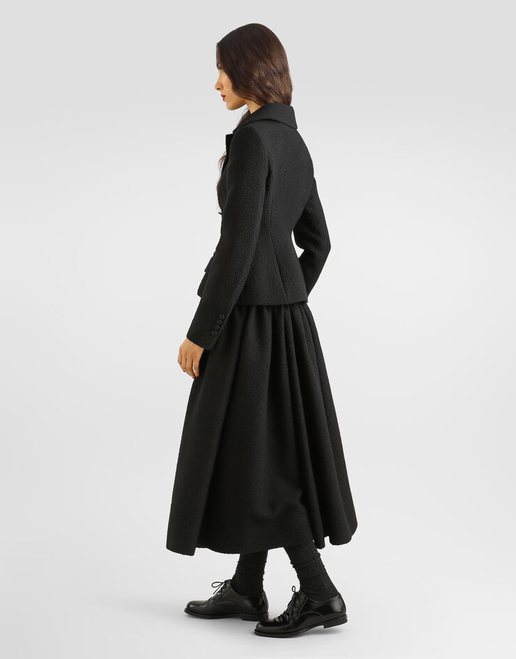 Dolce & Gabbana Wool skirt Dolce & Gabbana Wool skirt Black F4DHETFUZE1