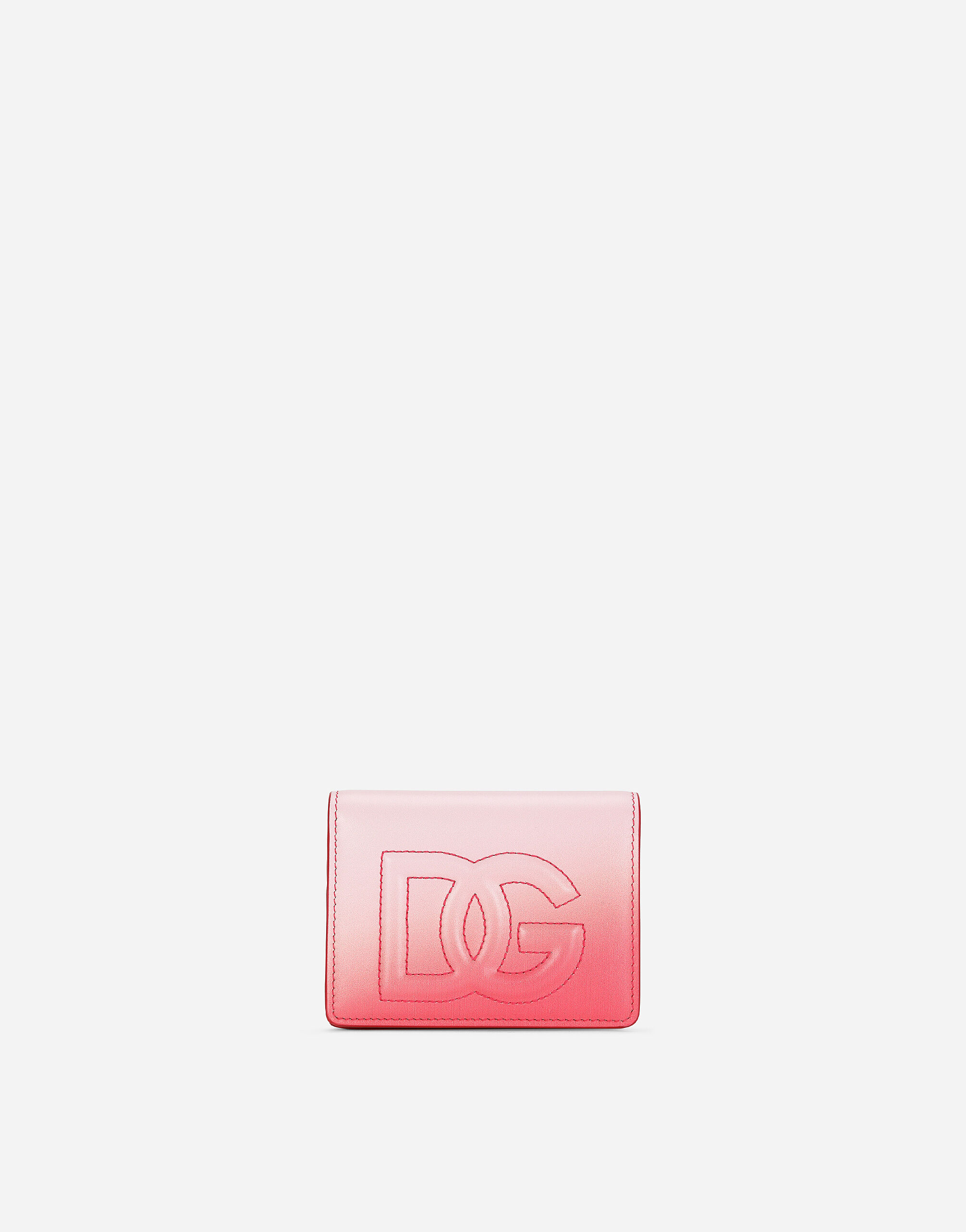 Dolce & Gabbana DG Logo continental wallet Pink BI0473AV967