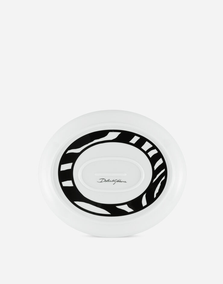 Dolce & Gabbana Porcelain Platter Multicolor TC0090TCA70
