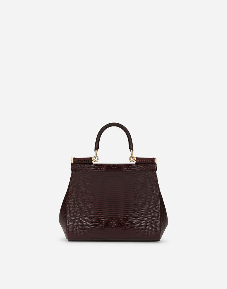 Dolce&Gabbana Medium Sicily handbag Bordeaux BB6003A1095