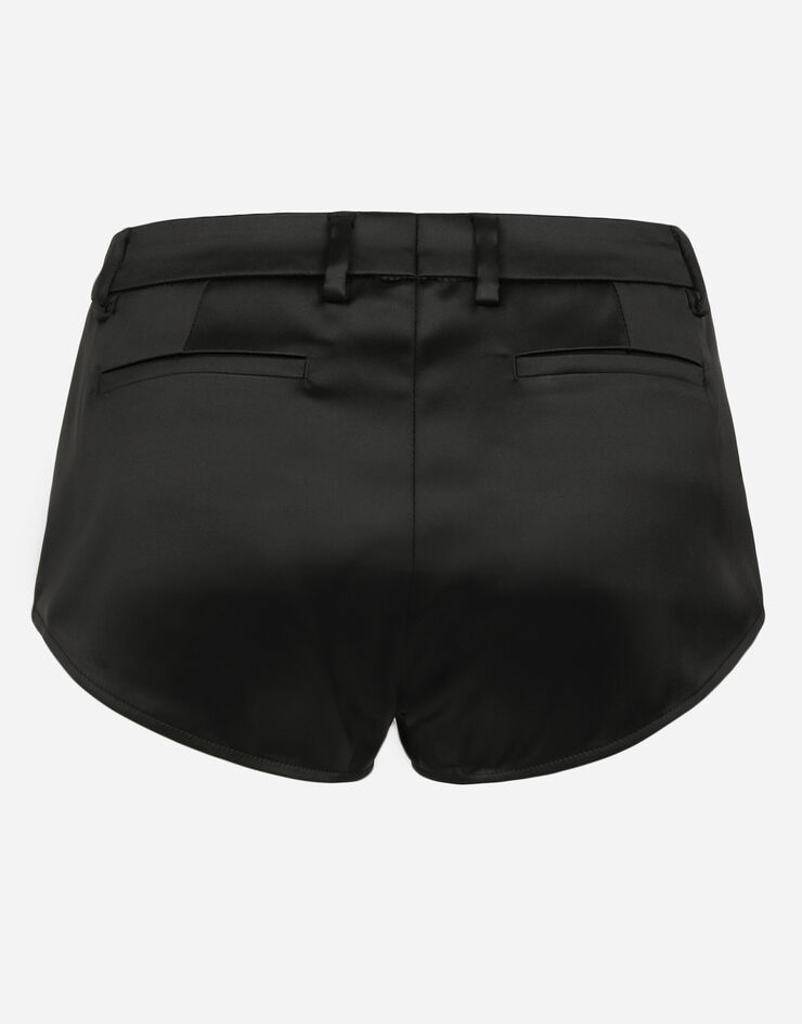 Dolce & Gabbana Satin shorts Black FTC4LTFURHM
