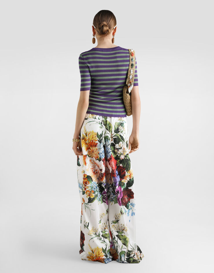 Dolce & Gabbana Viscose pullover Multicolor FXXAAZJAIRR