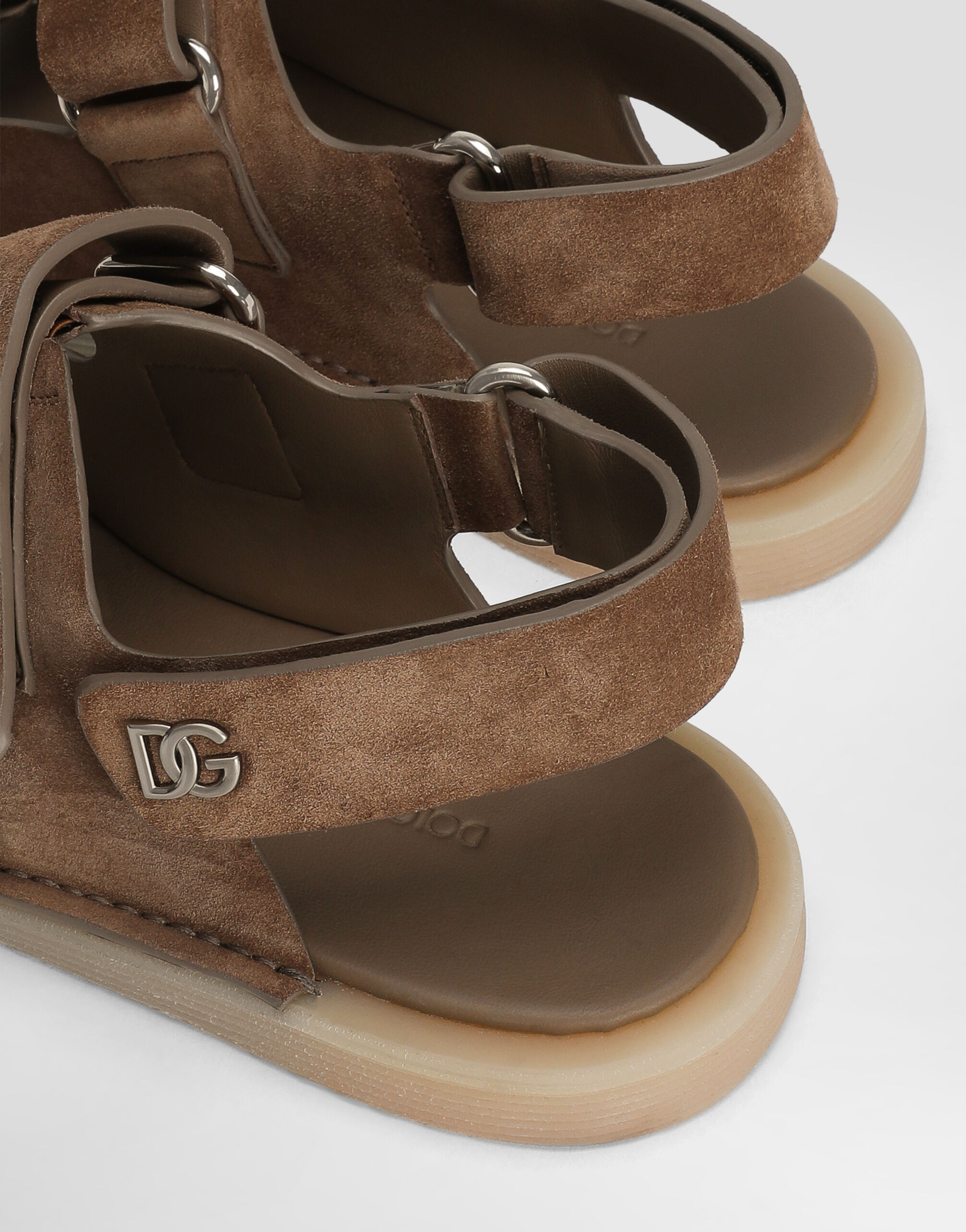 サンダル DOLCE  GABBANA Men Sandals A80492 AT44180024 Beige Dolce & Gabbana Sandals - Beige - Men | A80492AT44180024