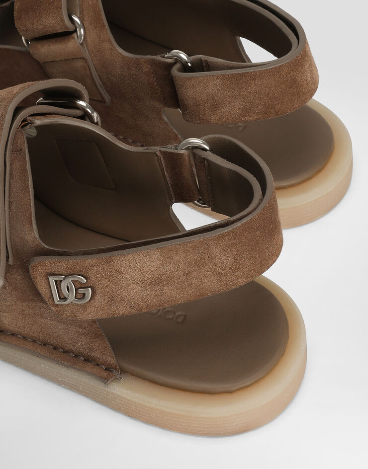 Dolce & Gabbana Suede sandals Brown A80492AT441