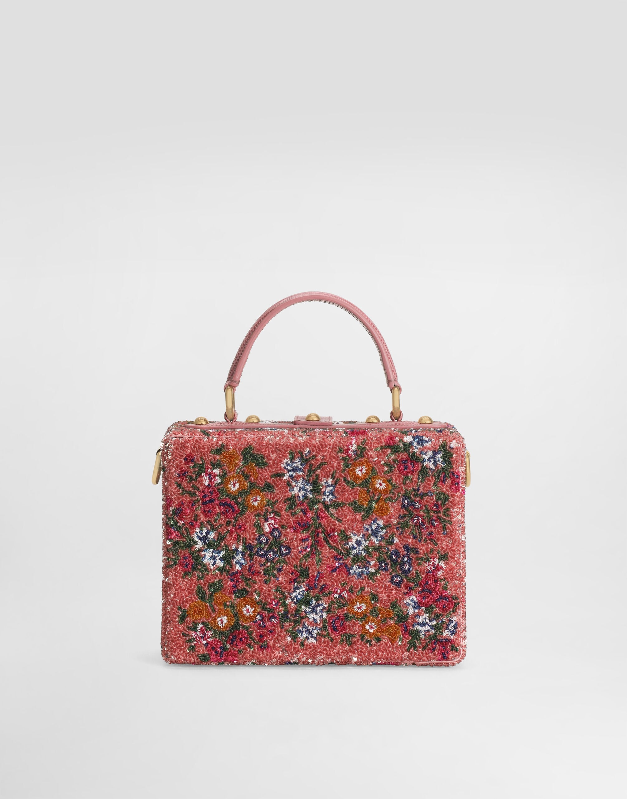 Dolce Box sequin embroidery handbag in Multicolor for Women