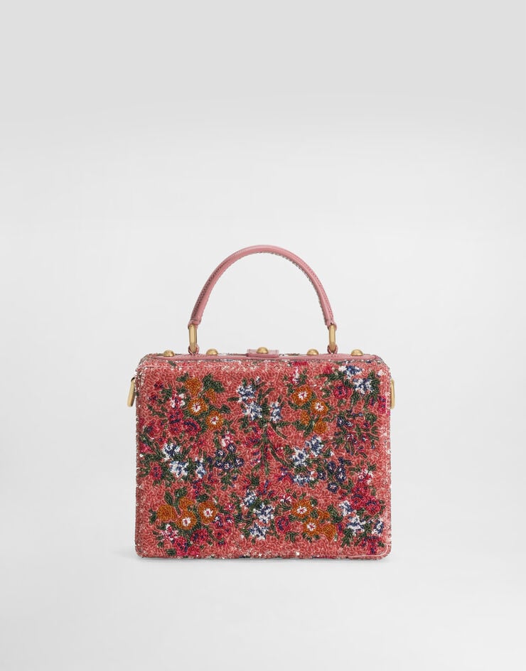 Dolce & Gabbana Sac à main Dolce Box avec broderie de paillettes Multicolor BB5970A0115