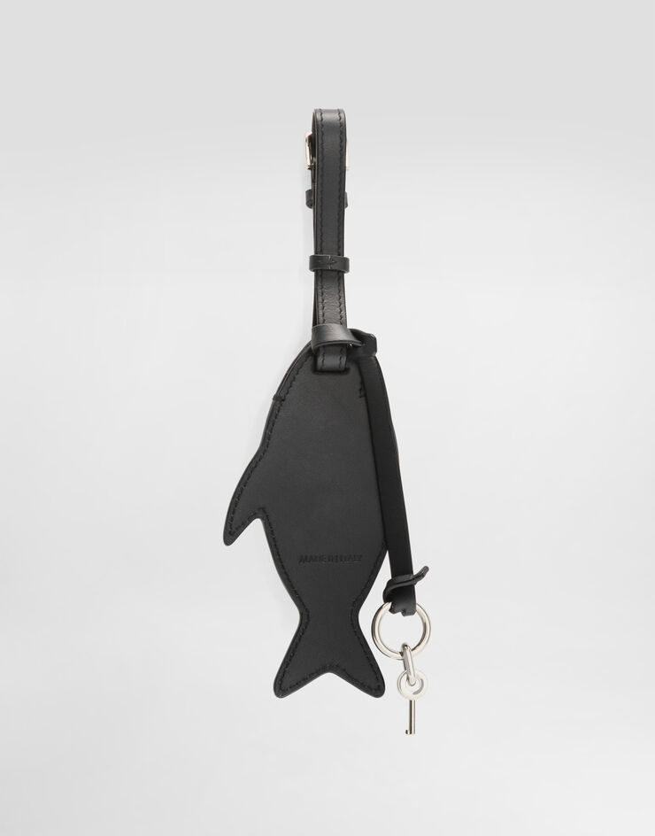 Dolce & Gabbana calfskin keychain blu BP3462A0690
