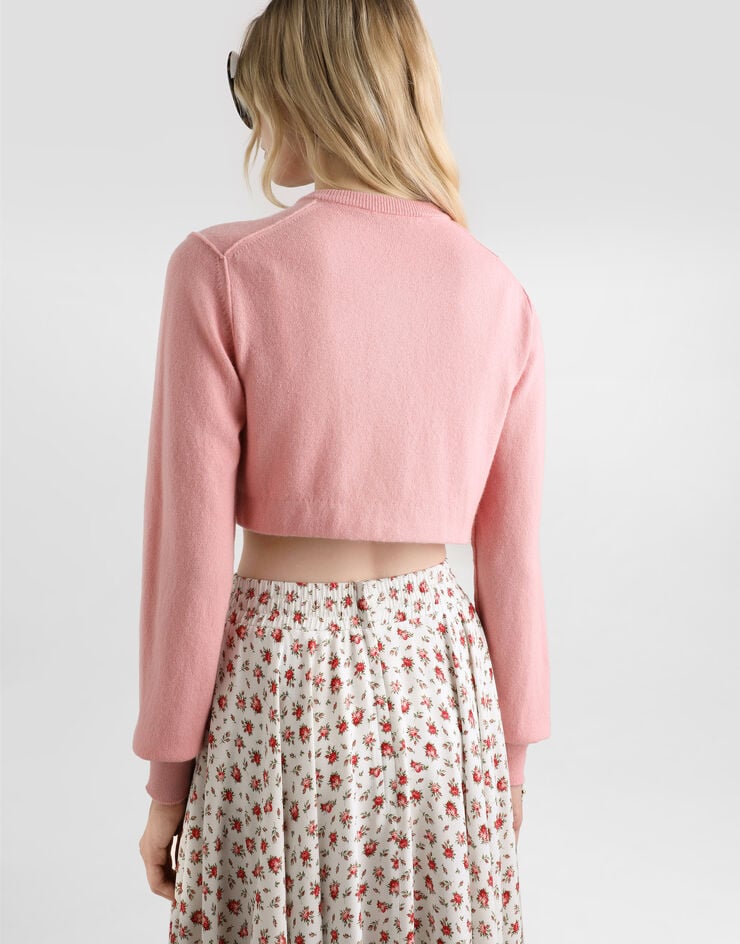 Dolce & Gabbana Cashmere cardigan Pink FXVDLZJBW0B