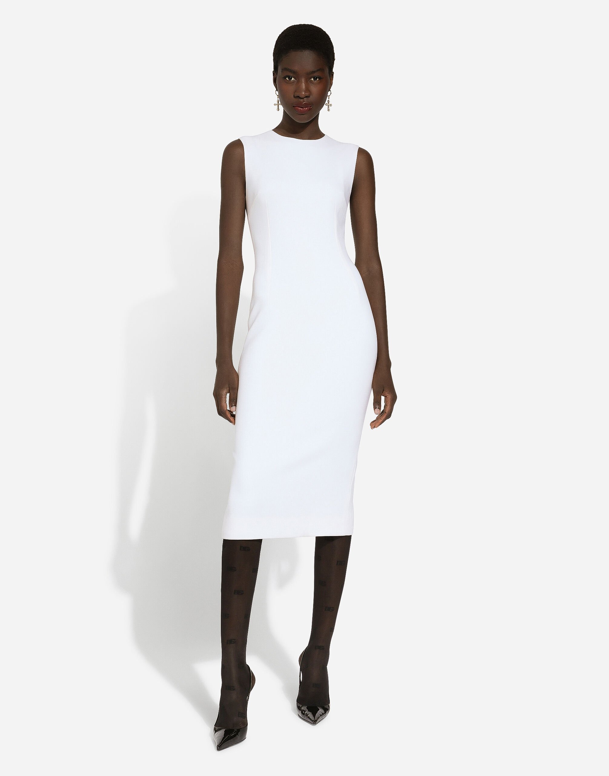 Dolce & gabbana white dress clearance