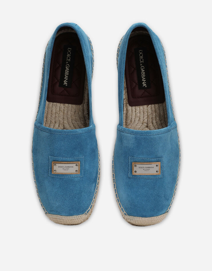 Dolce & Gabbana Suede espadrilles Blau A50454AJ724